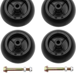 AUCT 18529 - 788166 Lawn Mower Anti Scalp Deck Wheel Kit Fit for Hustler/Fastrak/Rotary | Scalp Deck Wh