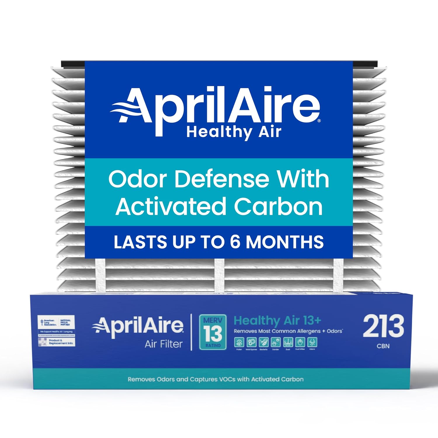 AUCT 18420 - $104 AprilAire 213CBN Replacement Filter for AprilAire Whole House Air Purifiers - MERV 13