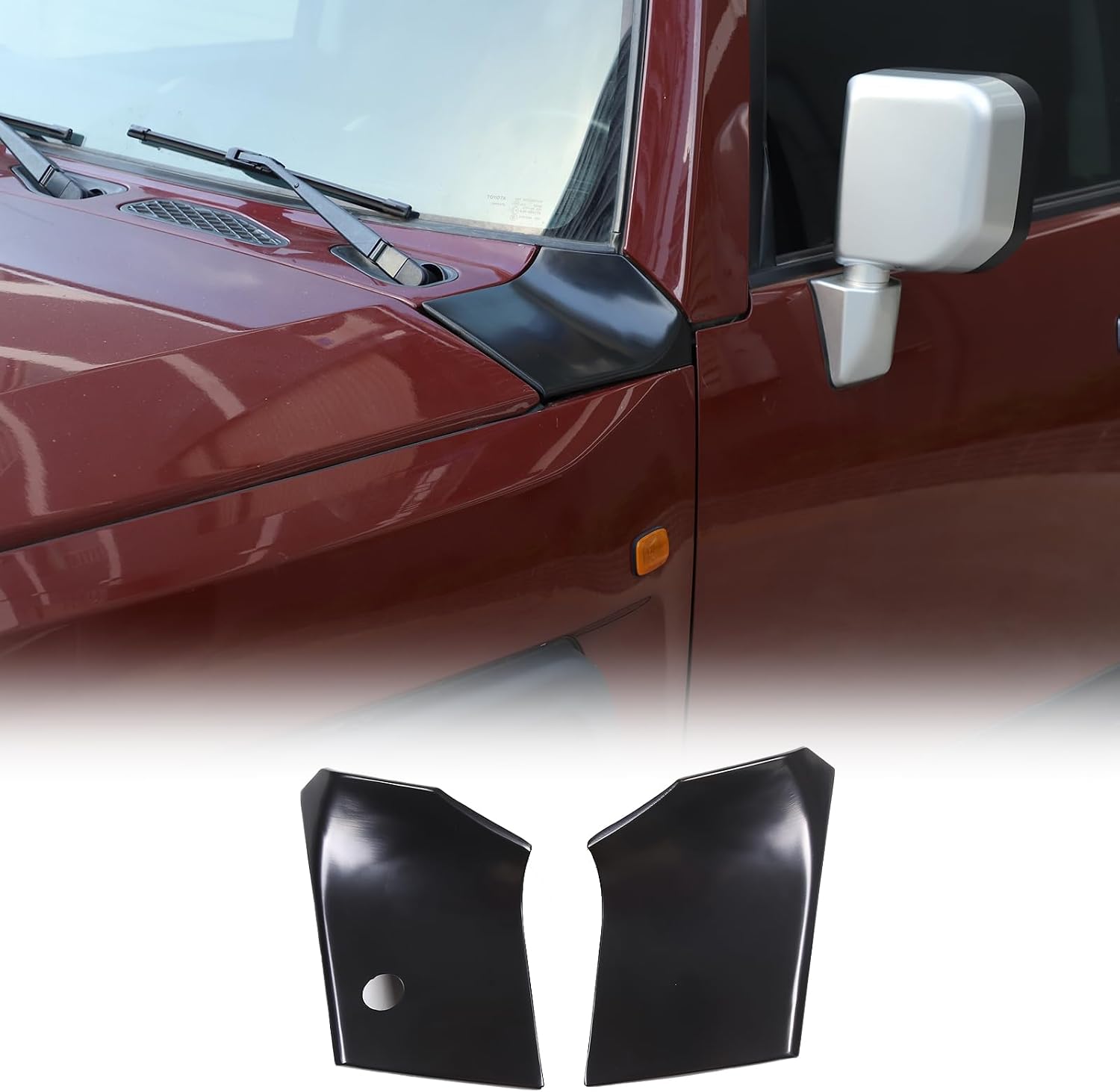 AUCT 20042 - $76 Hood Side Body Armor Outer Cowling Cover Compatible with Toyota FJ Cruiser 2007-2021,