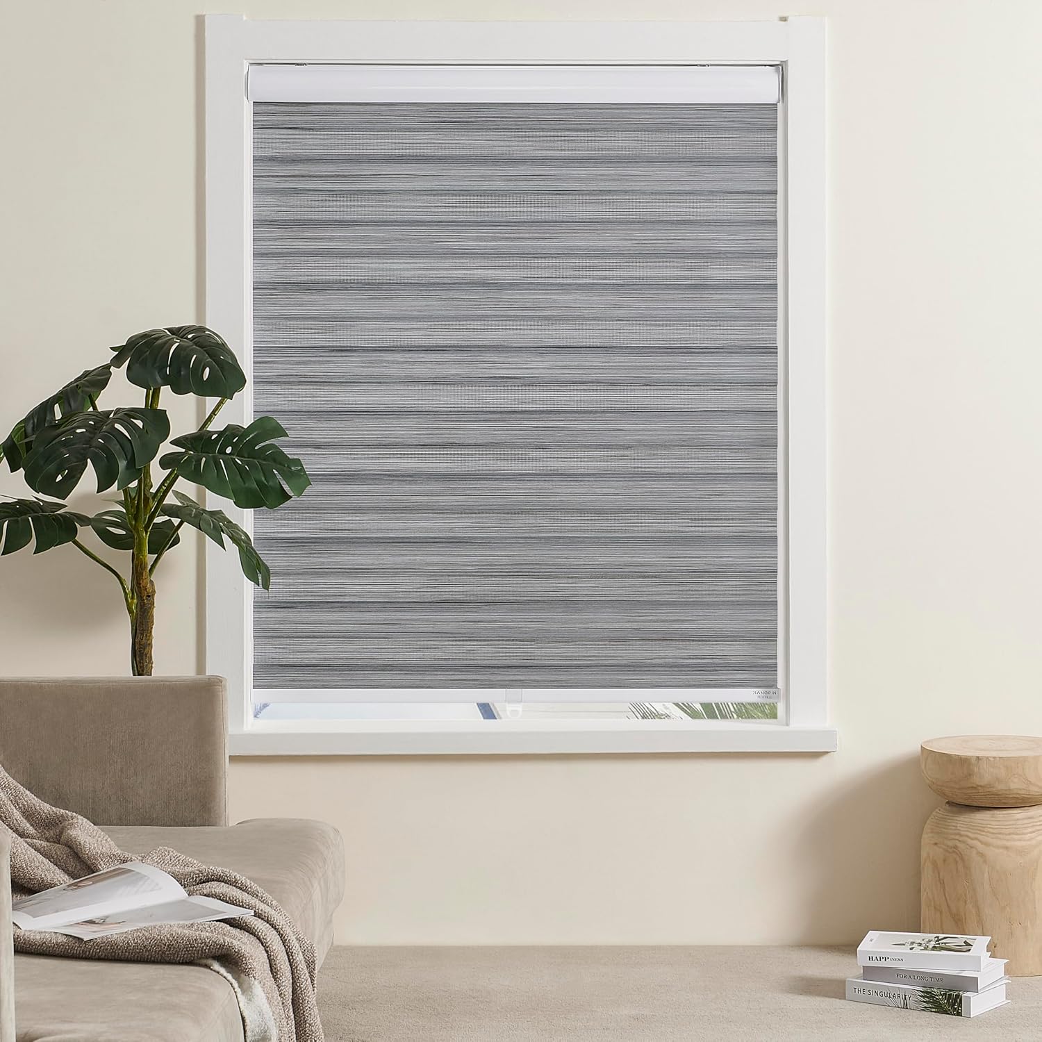 AUCT 18449 - Cordless Zebra Blinds Window Blind Zebra Shade Blinds for Windows Roller Sheer Shades Priv - Image 3
