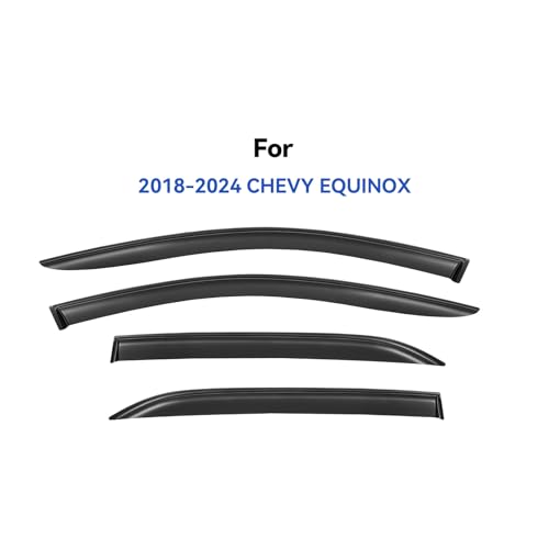 AUCT 18890 - Window Visors Rain Guards for 2018-2024 Chevrolet/Chevy Equinox - Image 2