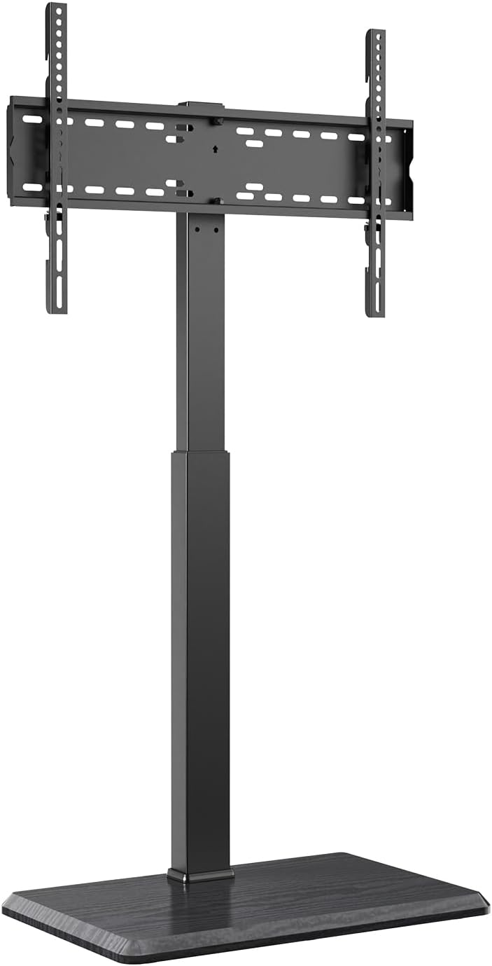 AUCT 18478 - $57 Universal Floor TV Stand for 32-75 Inch TVs up to 110 lbs | 30 Swivel | Height Adjus