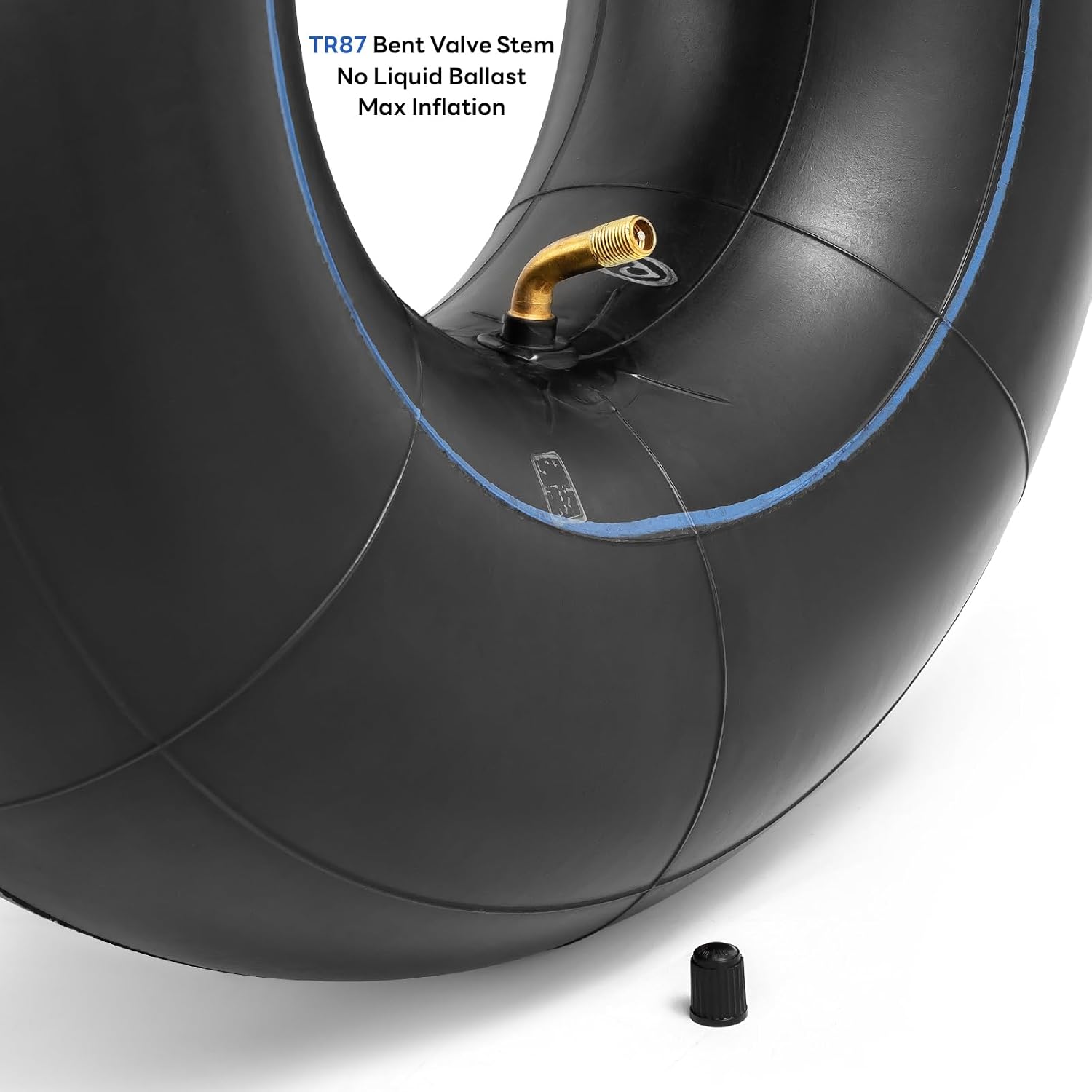 AUCT 18369 - Heavy Duty 15x6.00-6 Butyl Inner Tubes with TR-87 Bent Valve Stem, Premium Replacement 6.0 - Image 4