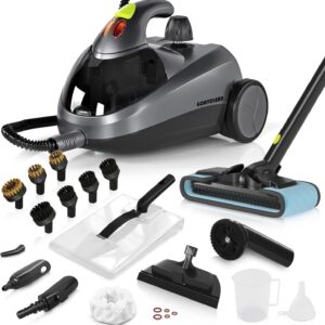 AUCT 19245 - $166 Heavy-Duty Steam Cleaner for Home, 1500W High Pressure