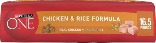 AUCT 18523 - Purina ONE Chicken & Rice Formula Dry Dog Food, 16.5 lb Bag | High protein dog food with a - Image 4