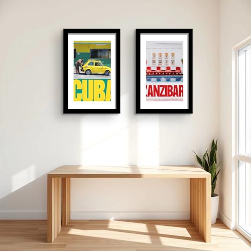 AUCT 19114 - $55 LUCKYLIFE 24x36 Poster Frame in Black Wood with Plexiglass 2 Pack - Image 4
