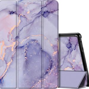 AUCT 18521 - Fintie Slim Case for Amazon Kindle Fire HD 10 13th Gen 2023, Lilac Marble | Trifold Stand