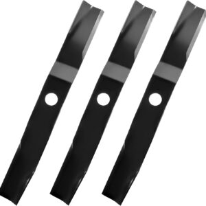 AUCT 20128 - Heavy-Duty Blades Compatible with Kubota K5647-34340, K5651-34340 for 60" Decks, Mower Bla