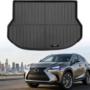 AUCT 18384 - Custom for 2015-2021 Lexus NX Cargo Mats NX200t NX300 NX300h Trunk Liner All Weather TPE P
