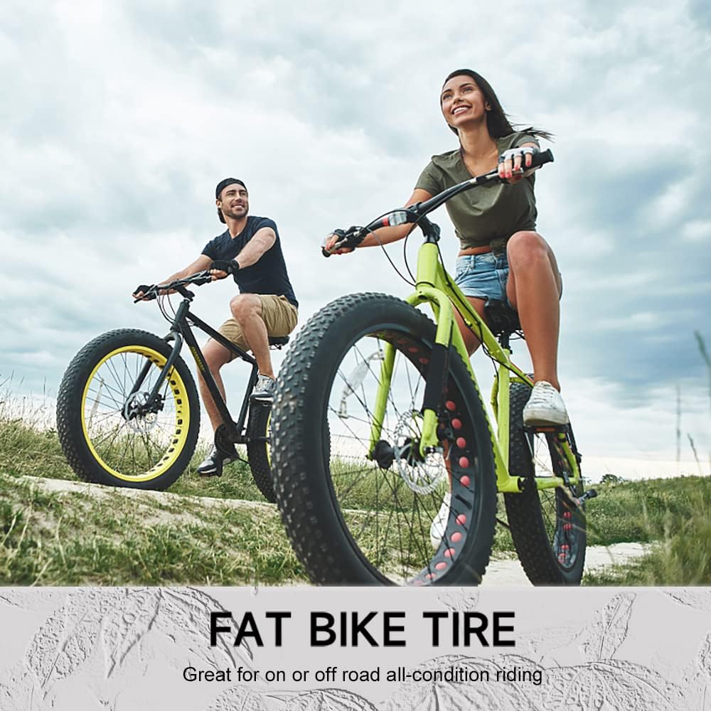 AUCT 19650 - Hycline Fat Bike Replacement Tire: 20x3.0/26x3.0/20x4.0/26x4.0 Inch High-Performance Wear- - Image 2