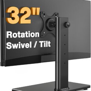 AUCT 18522 - TAVR Furniture Single Monitor Stand VESA Mount for 13-32 Inch Screens | Free-Standing Moni