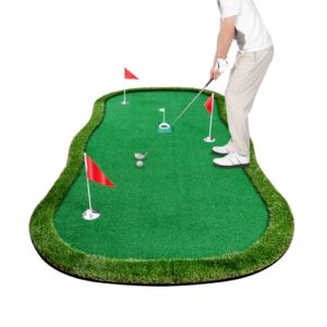 AUCT 18948 - $200 Golf Putting Green Indoor Outdoor Practice Putting Mat 5x10ft