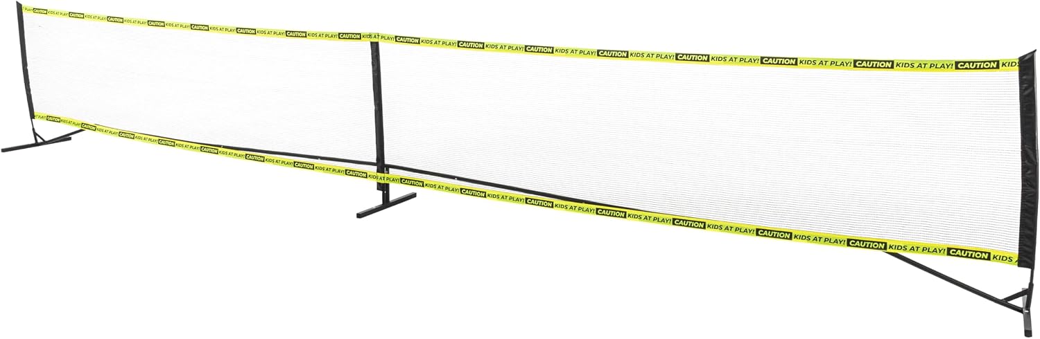 AUCT 19674 - $120 Franklin Sports Kids Driveway Barrier Net - Visual Safety Fence - 20'