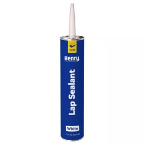 AUCT 18939b - $299 Case of 25 - Single-Ply Roofing Waterproof Lap Sealant (White) 11 oz.