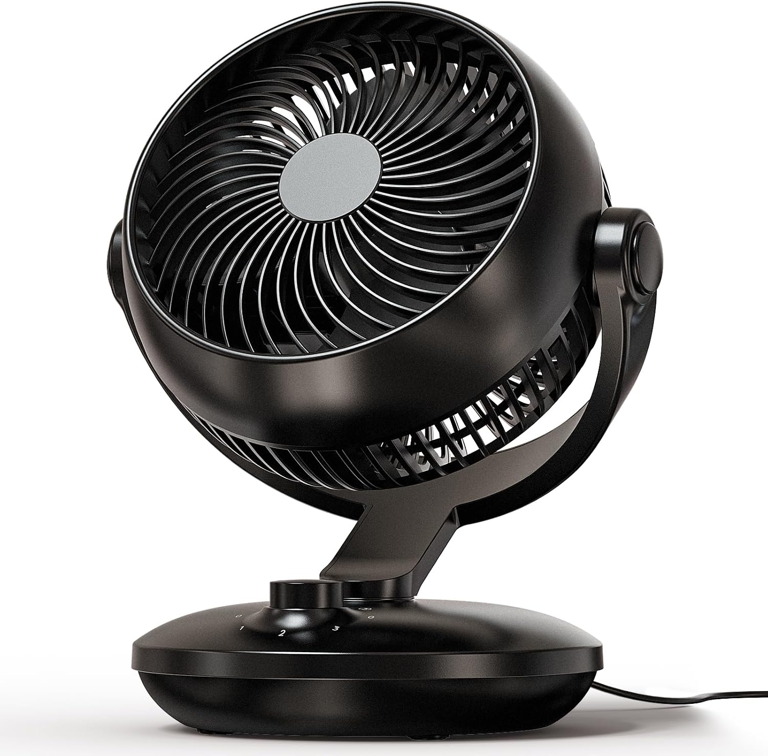 AUCT 18447 - CARONSORT Desk Oscillating Fan, AC Air Circulator Fan, 11 Inch Table Fans for Whole Room,