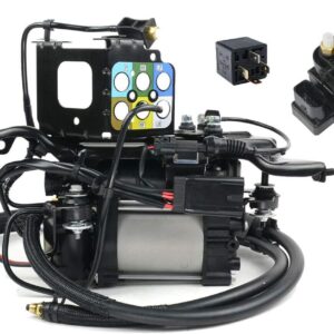 AUCT 19366 - $317 949-300 Air Suspension Compressor w/Valve Block & Relay Replacement for 2011-2020 Jee
