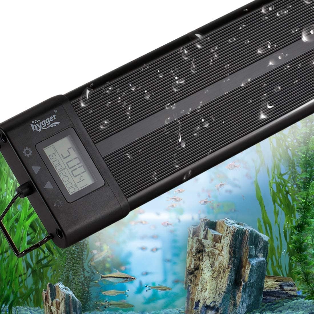 AUCT 19664 - $55 hygger Aquarium Programmable LED Light, for 24~30in Long Full Spectrum Plant Fish Tank