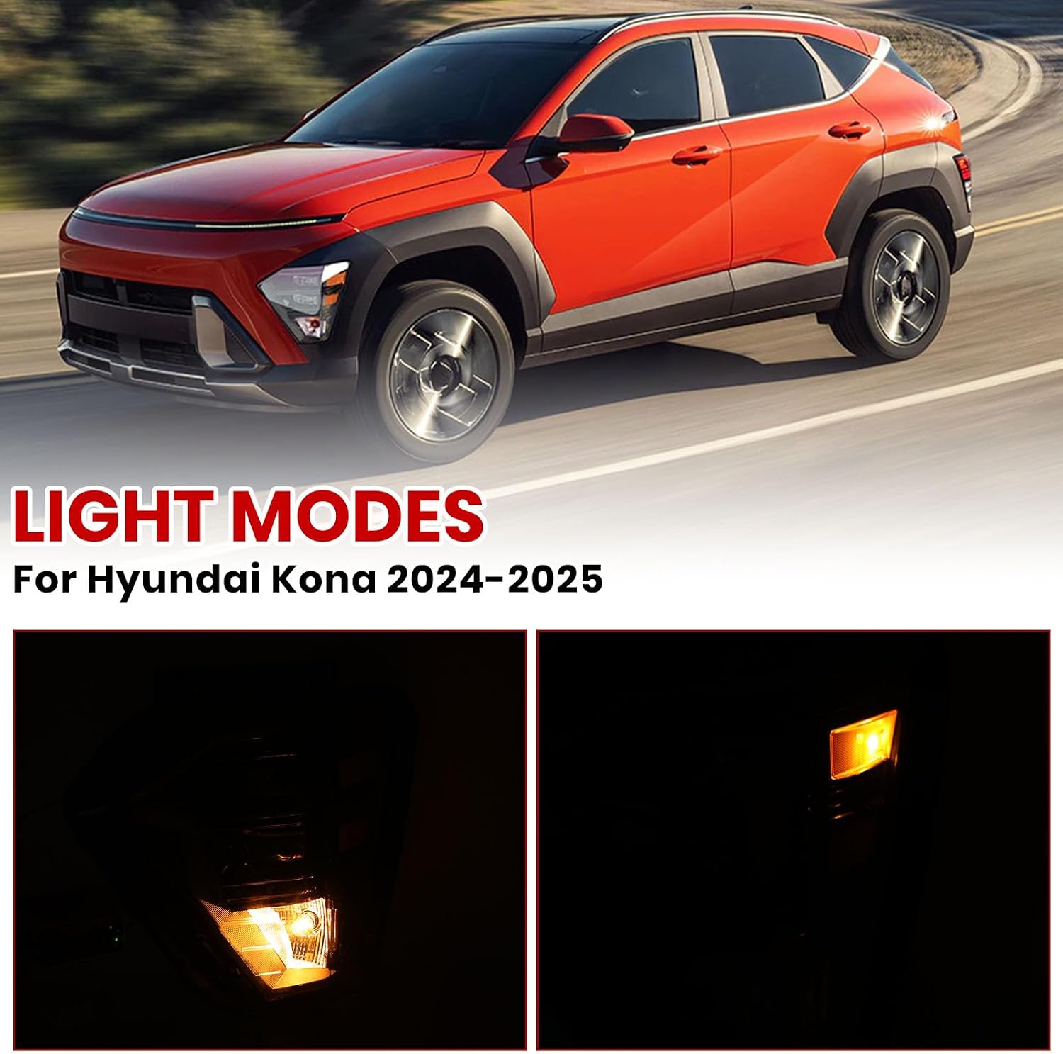 AUCT 19957 - $238 LED Headlight Compatible with Hyundai Kona 2024 2025 Head Lamp Front Light Replace 92 - Image 2