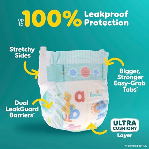 AUCT 18946 - Pampers Diapers - Baby Dry - Size 4, 92 Count, Absorbent Disposable Infant Diaper (Packagi - Image 3