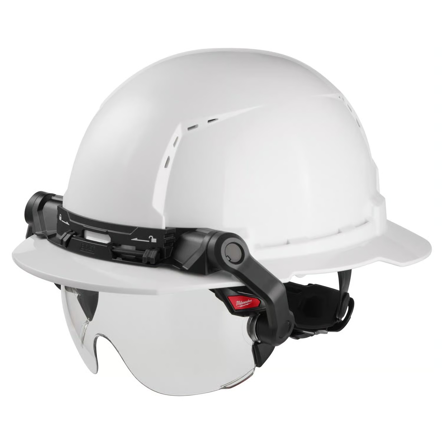 AUCT 18558 - $60 Milwaukee Bolt Anti-Fog PPE Protective Glasses Clear Lens Black Frame 1 each - Image 2