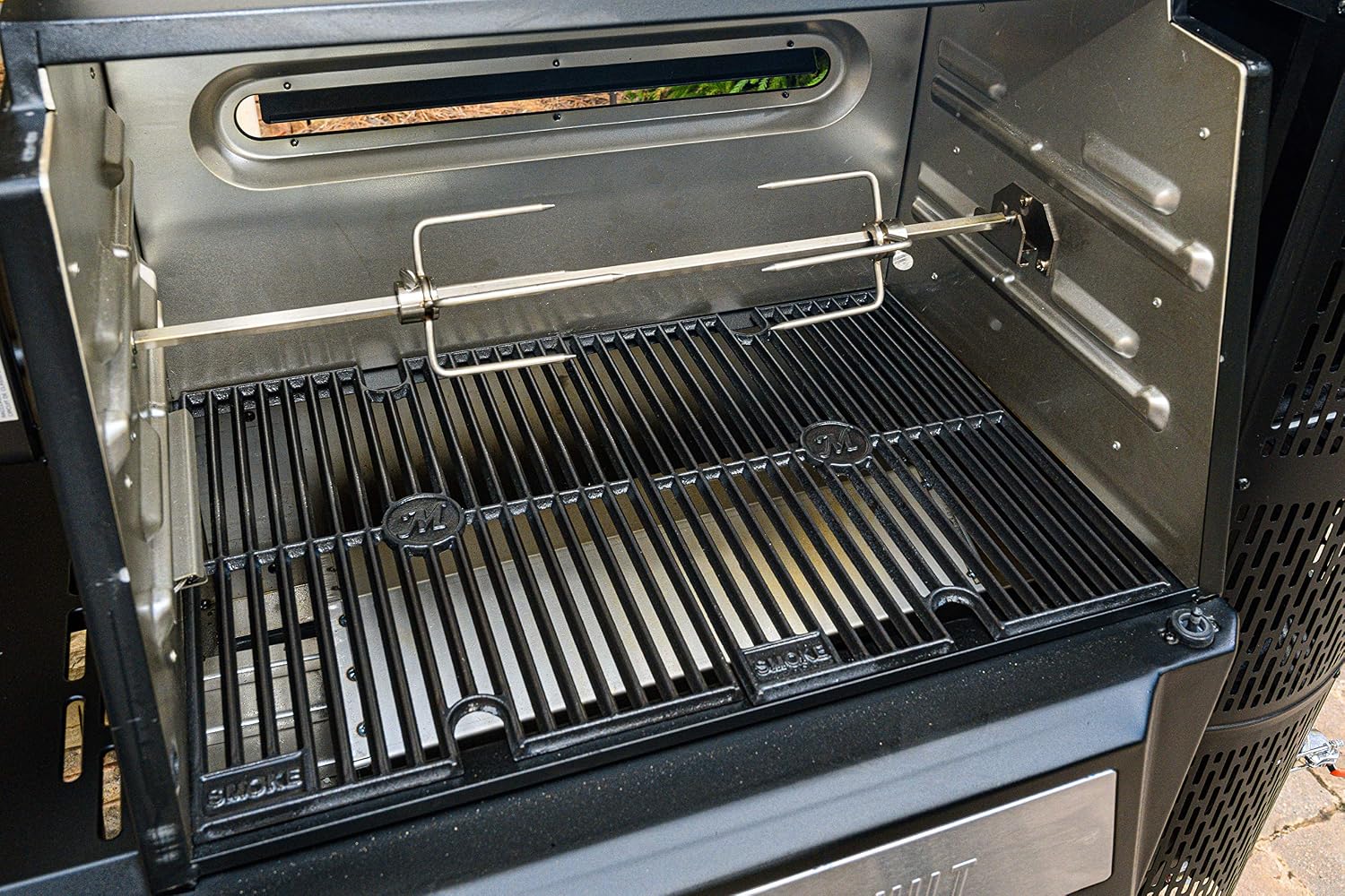 AUCT 19832 - $69 Masterbuilt Gravity Series Rotisserie Accessory Attachment with Stainless Steel Spit - Image 4