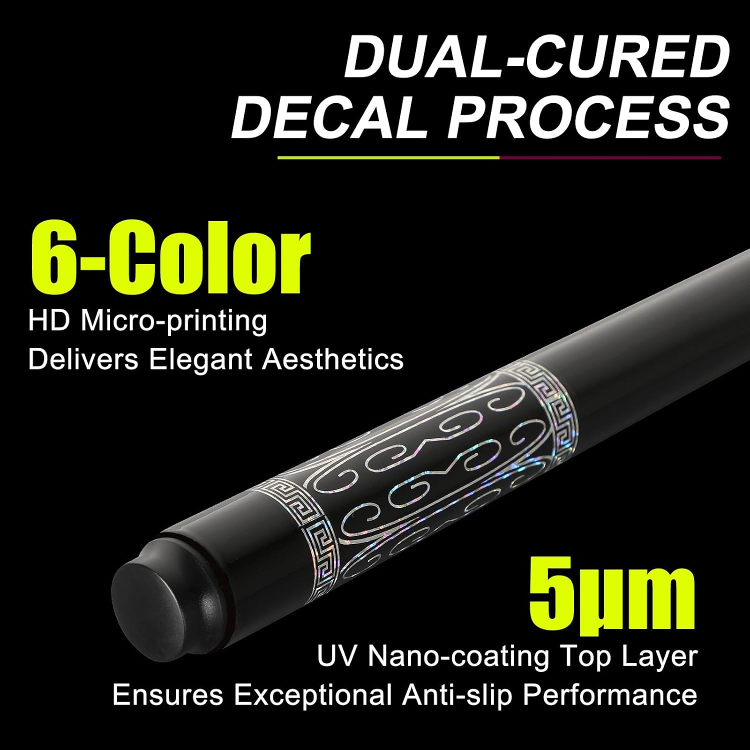 AUCT 21754 - $90 Carbon Fiber Pool Cue Stick Professional with Complete Kit - Image 4
