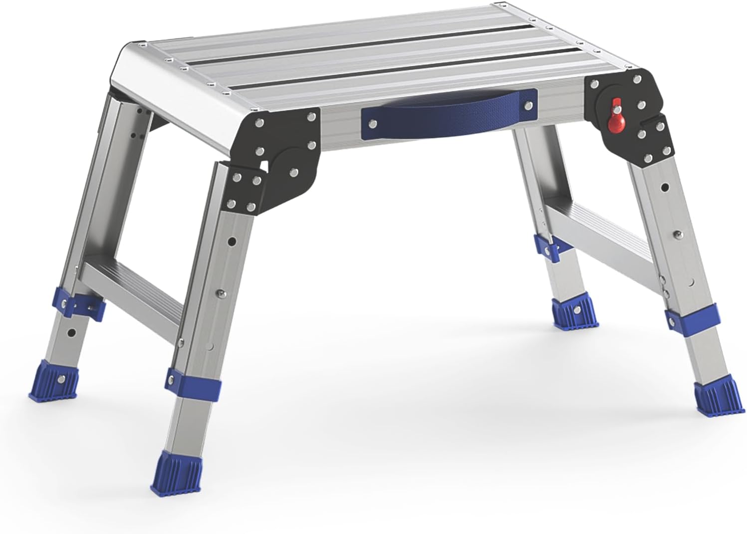 AUCT 20966 - $60 Loyoda Folding Step Stool for Adults, Portable Aluminum Work Platform 440lb