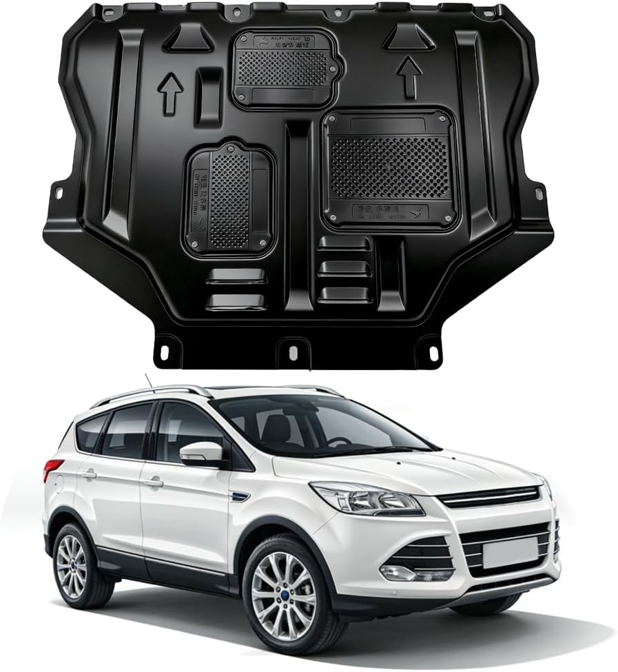 AUCT 22586 - $69 Mud Flaps Engine Guards for Ford Escape 2013 2014 2015 2016 2017 2018 2019 Front Engin