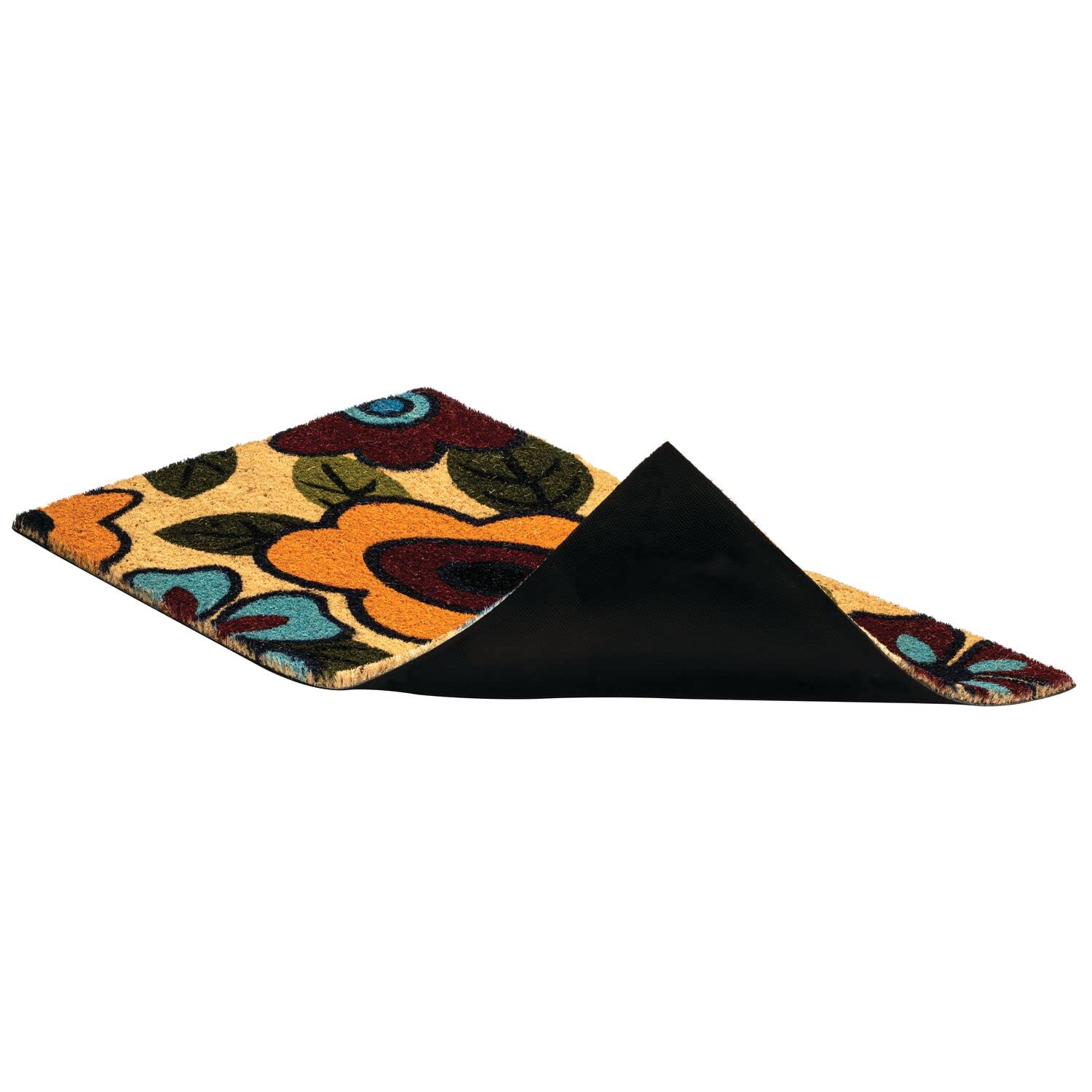 AUCT 22646 - Notrax, Retro Flower, Vinyl-Backed Natural Coir Doormat - Image 4