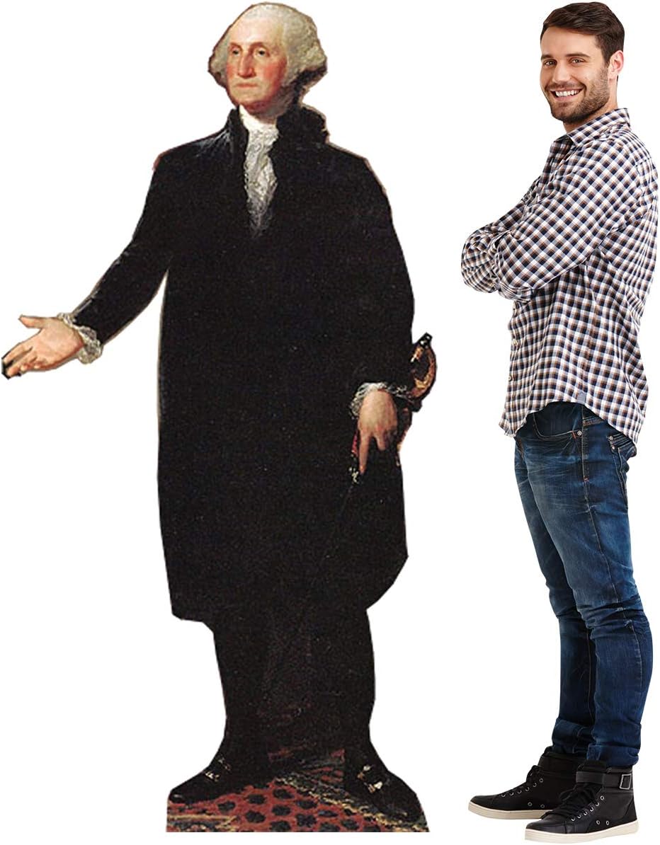 AUCT 20945 - Cardboard People President George Washington Life Size Cardboard Cutout Standup - Image 3