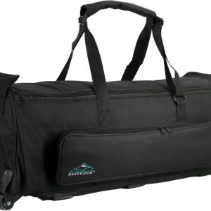 AUCT 20994 - $100 EASTROCK Drum Hardware Bag with Wheels Drum Stand Accessory Bag,Black