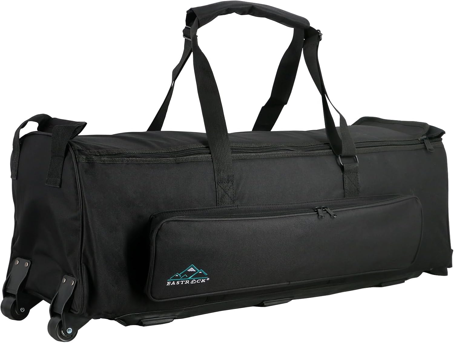 AUCT 20994 - $100 EASTROCK Drum Hardware Bag with Wheels Drum Stand Accessory Bag,Black
