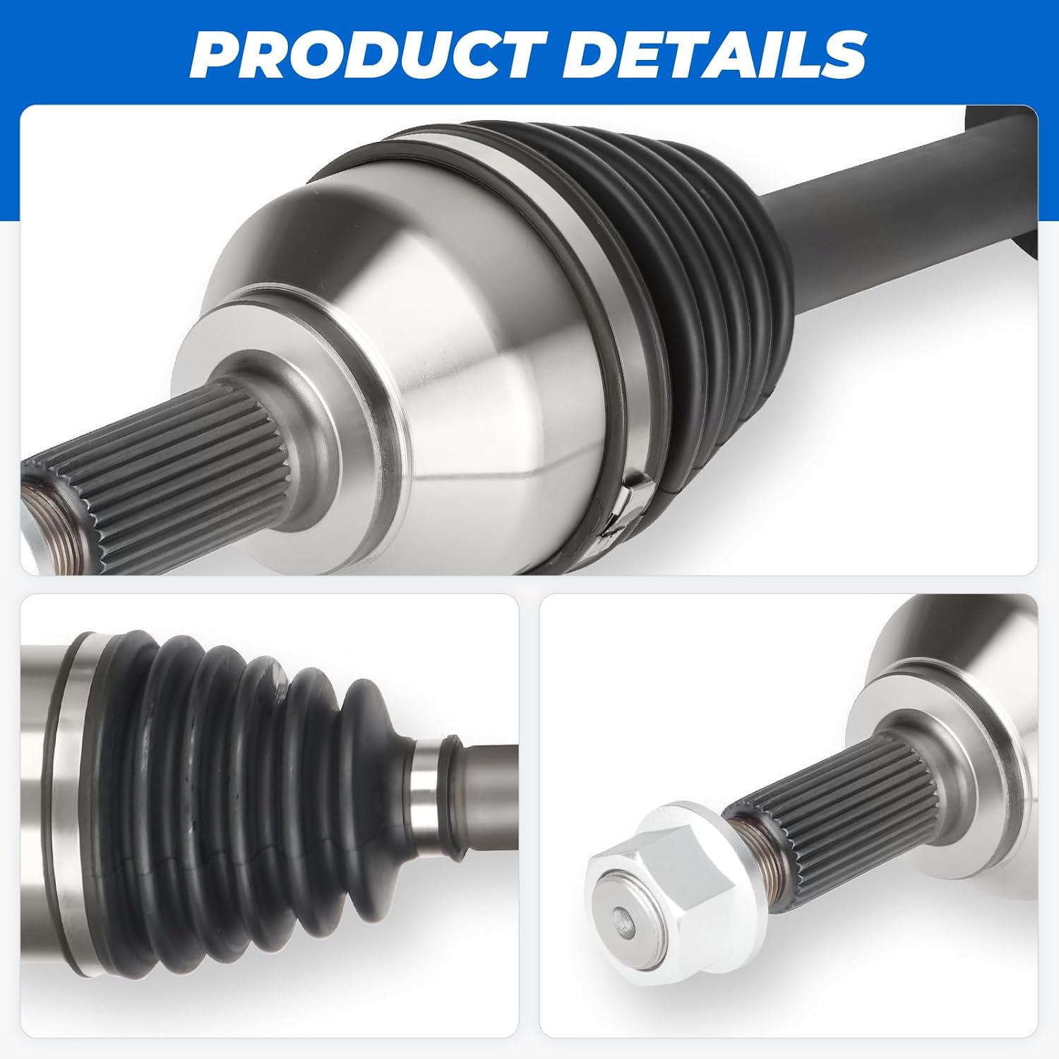 AUCT 22057 - $139 TadaMark Front Left & Right CV Axle Shaft Assembly for AWD Only - Image 4