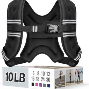 AUCT 20906 - Zeerun Weighted Vest, 6/8/10/12/15/18/20/24/30LB for Men Women
