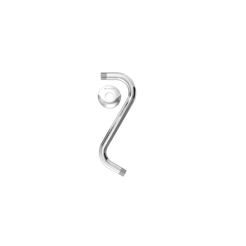 AUCT 21009 - 11 in. S-Style Shower Arm, Chrome