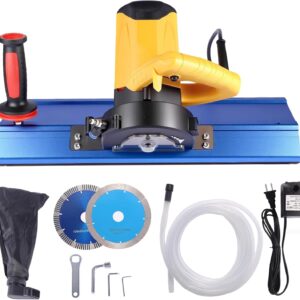 AUCT 21919 - $220 Tile Edge Beveling Tool with 16-Roller Base, 43  Angle Chamfer Machine with Water Coo