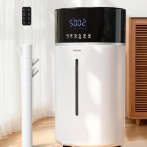 AUCT 21168 - $140 Yokekon Cool and Warm Mist Humidifier Large Room, 4.76Gal/18L Humidifiers for Home 25