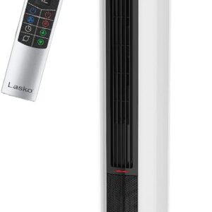 AUCT 20238 - $129 Lasko Oscillating All Season Tower Fan and Space Heater in One for Home with Adjustab