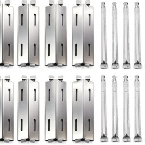 AUCT 22494 - $60 Replace parts 8 Pack Stainless Steel Heat Plates and Stainless Steel Grill Burners Rep