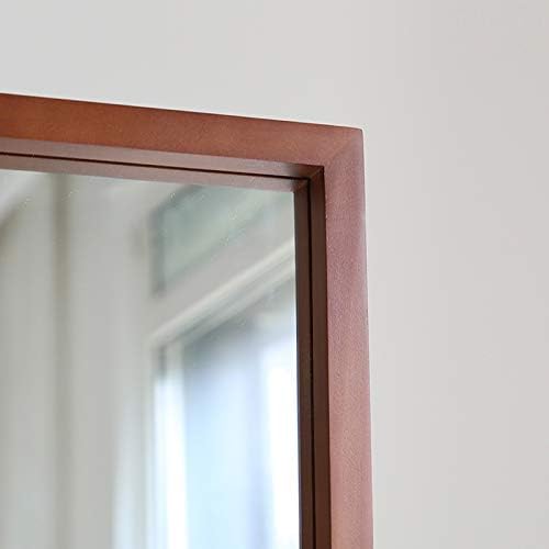 AUCT 20896 - $150 Swivel Full Length Mirror on Wheels 65"x22", Free Standing Wood Frame Cheval Floor Mi - Image 4