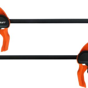 AUCT 22643 - Quick Release Ratchet Bar Clamps for Woodworking (2 Pieces Set 36') - Light Duty Adjustabl