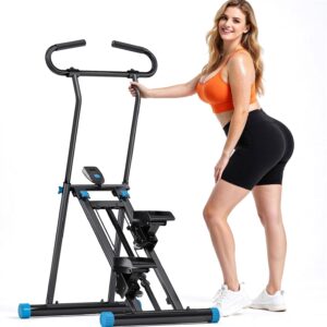 AUCT 22485 - $82 Stair Stepper for Home Gym, 2025 Upgrade Stair Climber with 3-Level Height Adjustment,