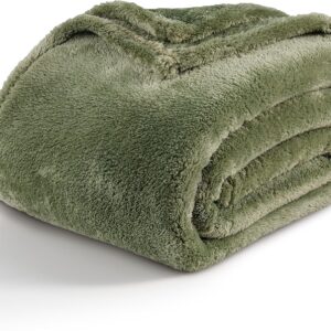 AUCT 21000 - Berkshire Blanket Classic Extra-Fluffy Plush Blanket King Size, Soft Fuzzy Fluffy Long Ha