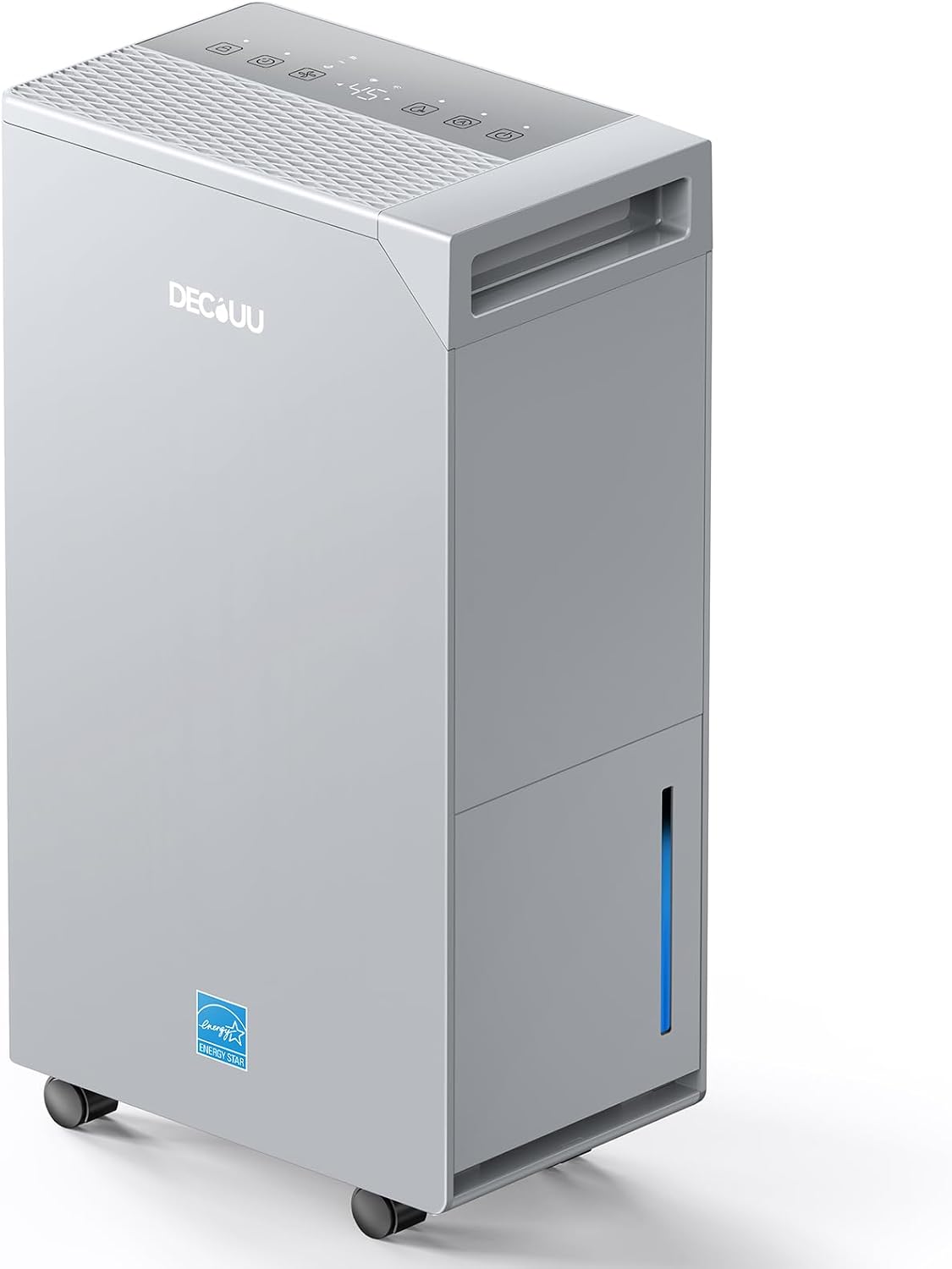AUCT 21674 - $280 5000 Sq.Ft Dehumidifier, 100 Pint Smart Humidity Control, Drain Hose