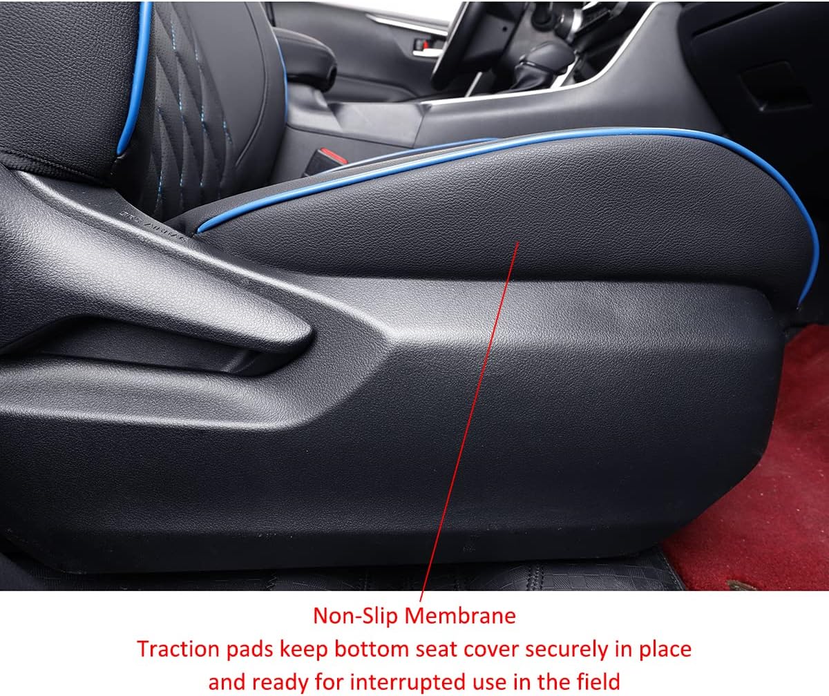 AUCT 21039 - $250 EKR Rav4 Seat Covers Custom Fit for Toyota Rav4(Gasoline) 2019 2020 2021 2022 2023 20 - Image 2