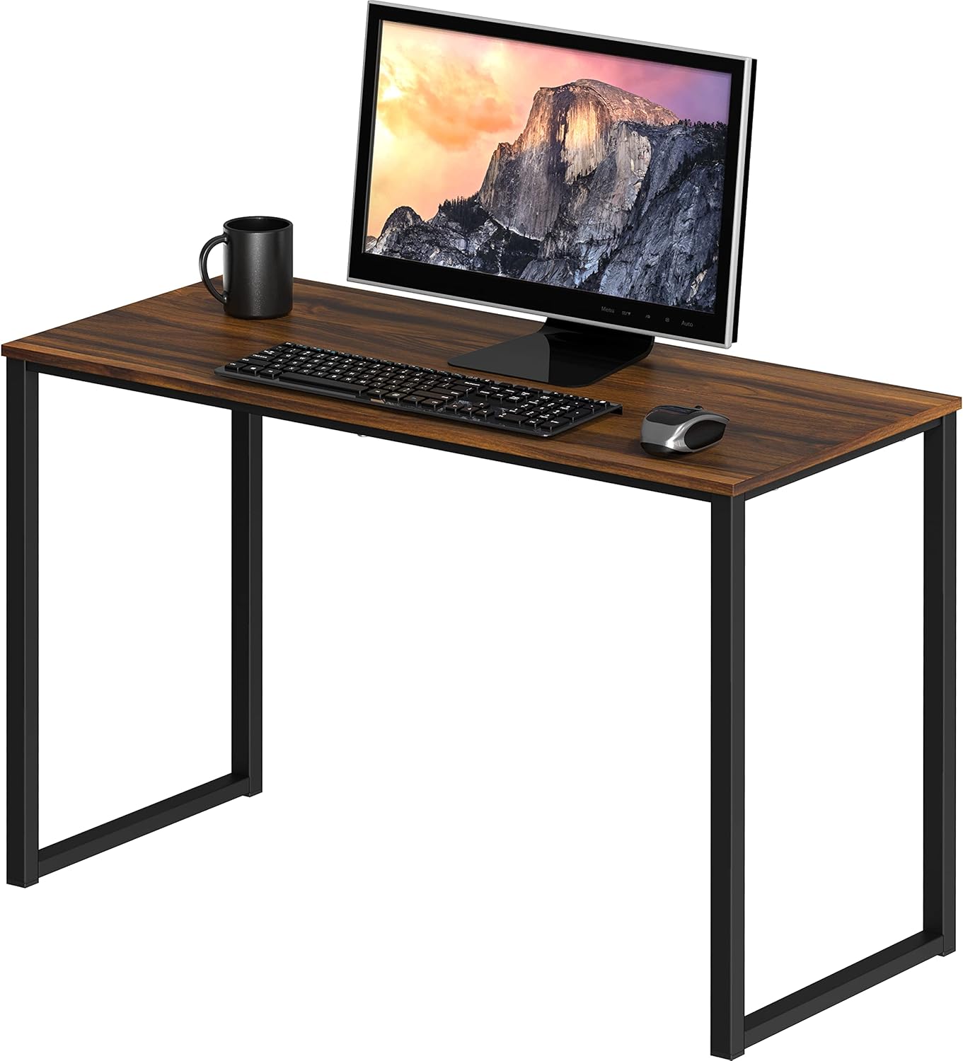 AUCT 20633 - SHW Mission 32-Inch Home Office Computer Desk, Walnut