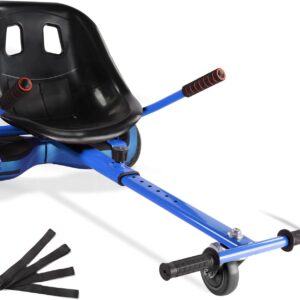 AUCT 20884 - $57 Hishine Hoverboard Seat Attachment 265lbs Capacity, 26"-34.5" Adjustable Length Hover