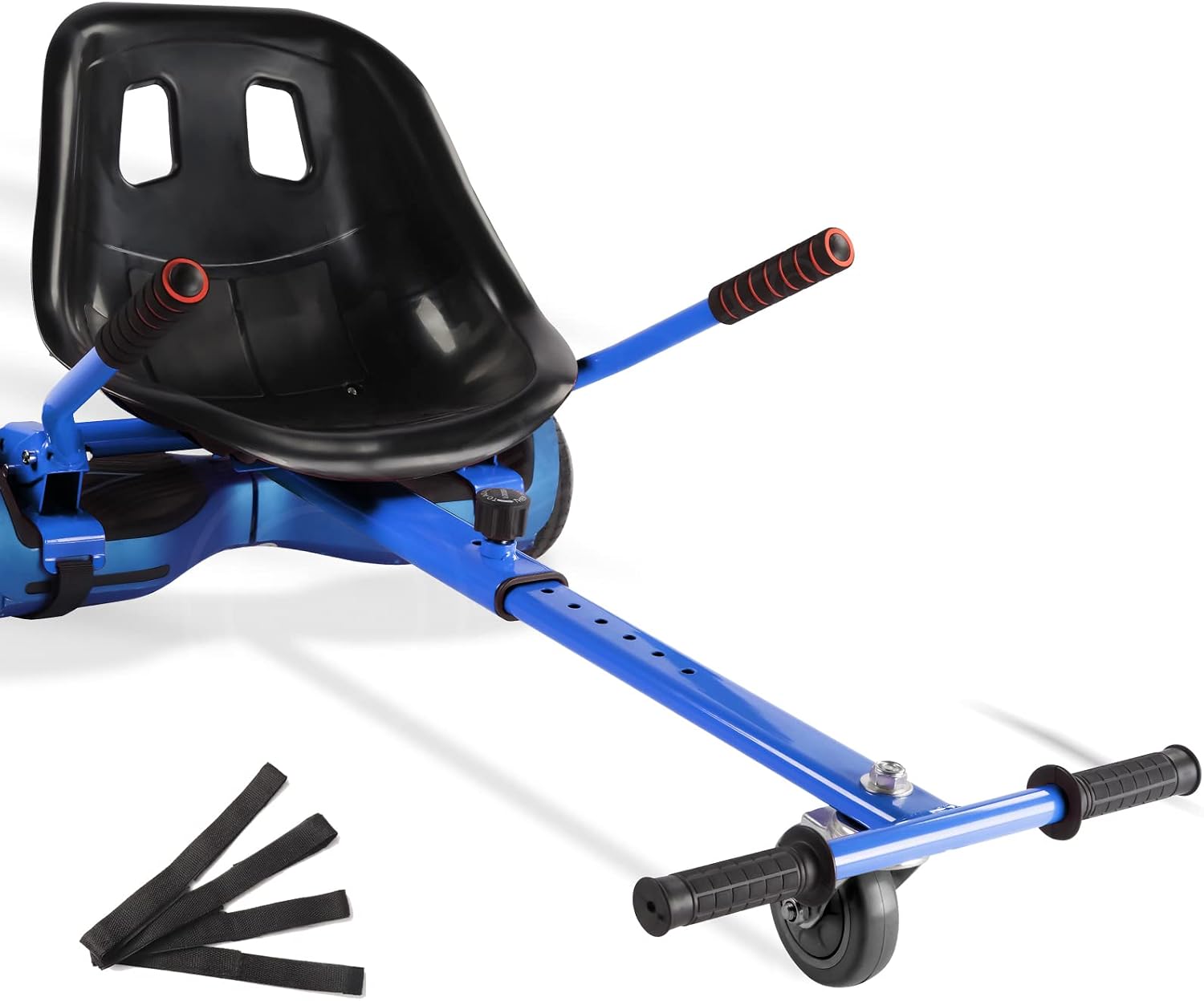 AUCT 20884 - $57 Hishine Hoverboard Seat Attachment 265lbs Capacity, 26"-34.5" Adjustable Length Hover