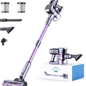 AUCT 20834 - $70 Lubluelu Cordless Vacuum Cleaner, Stick Vacuum Cordless Rechargeable with Lightweight