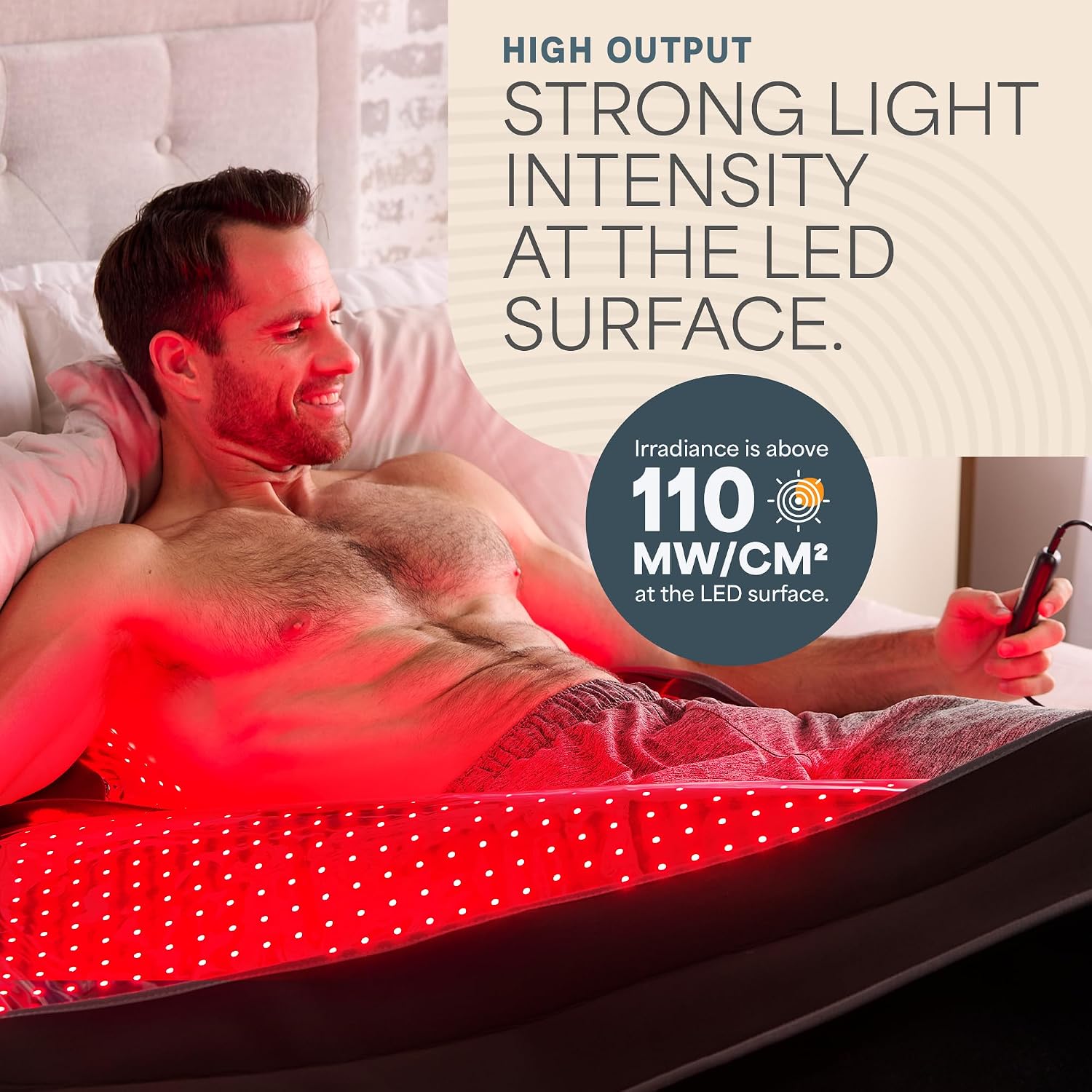 AUCT 22657 - $1400 LifePro Allevabody Red Light Therapy Wrap - 660nm & 850nm Therapy Mat - Image 4